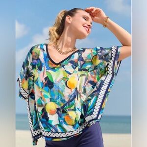 Dolcezza Simply Art Orangerie Handkerchief Top
